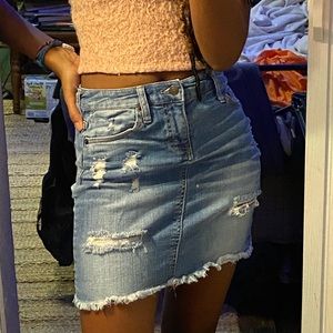 denim skirt
